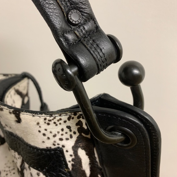 BCBGMaxAzria Bags Genuine Leather Pony Hair Bcbg Purse Poshmark